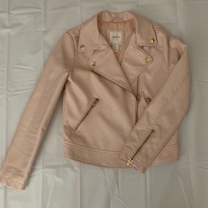 Forever 21 girls faux leather jacket